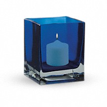 Teleflora's Sapphire Skies Bouquet Vase