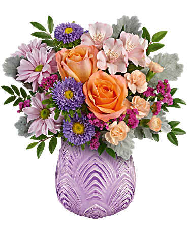 Teleflora's Brilliant Purple Bouquet Bouquet