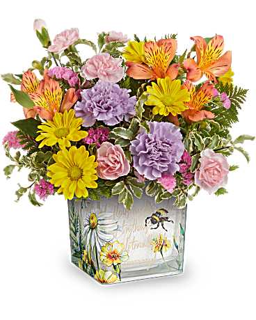 Teleflora's Floral Buzz Bouquet Bouquet