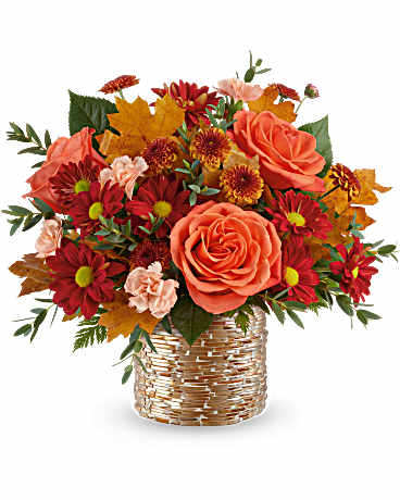 Teleflora's Chic Copper Bouquet Bouquet