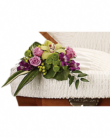 Dearest One Casket Insert Sympathy Arrangement