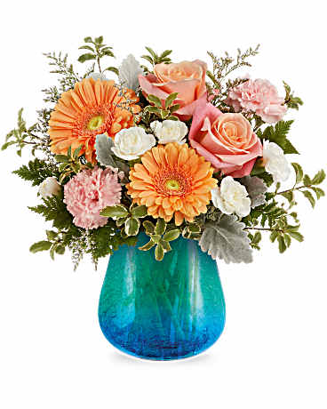 Teleflora's Ocean Sunrise Bouquet Bouquet