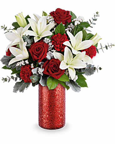 Teleflora's Scarlet Embrace Bouquet Bouquet
