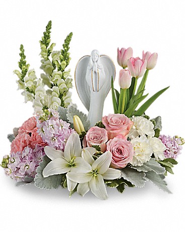 Teleflora's Garden Of Hope Bouquet Flower Arrangement