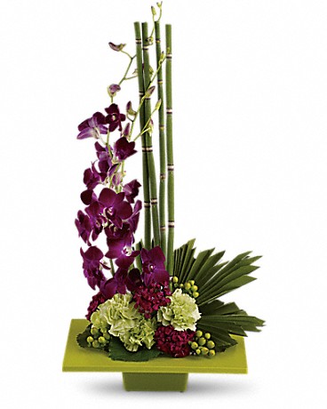 Zen Artistry Flower Arrangement