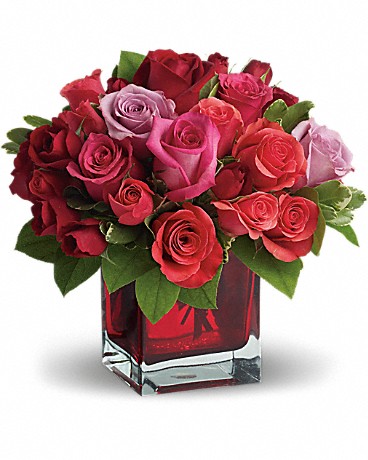 Madly in Love with Red Roses by Teleflora Bouquet