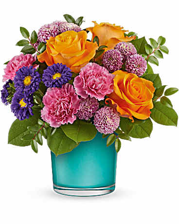 Teleflora's Topaz Harmony Bouquet Bouquet