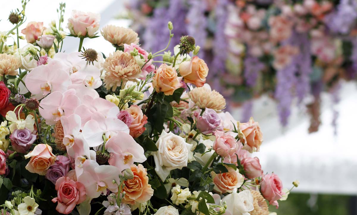 Destination Wedding by Dallas florist Dr Delphinium