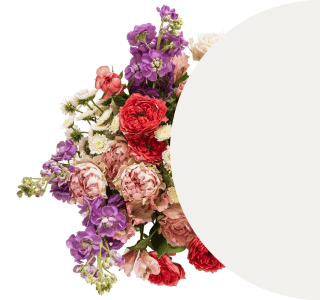 Birthday Flowers - Left