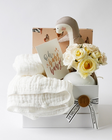 Little & Loved | Baby Gift Set Flower Arrangement