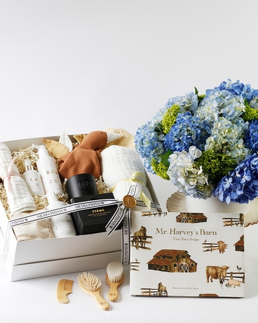 Gosling & Co. | Couture Baby Boy Gift Basket Gift Basket