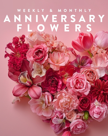 The Anniversary Flowers | Subscription Flower Arrangement