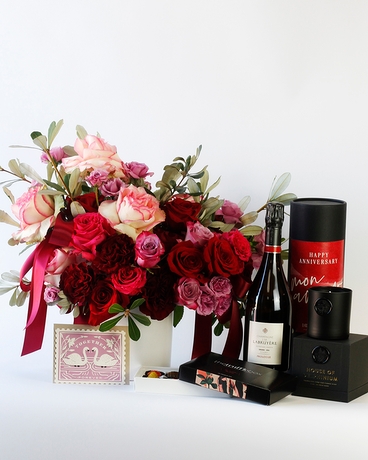 With LaBruyere Brut Champagne size,  inches height and  inches wide.