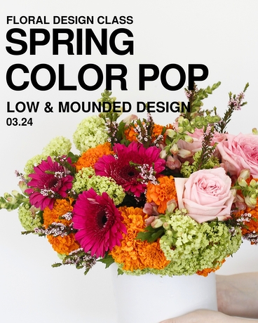 Spring Color Pop | 03.24 Flower Arrangement