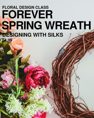 Forever Spring Wreath | 04.09 Flower Arrangement