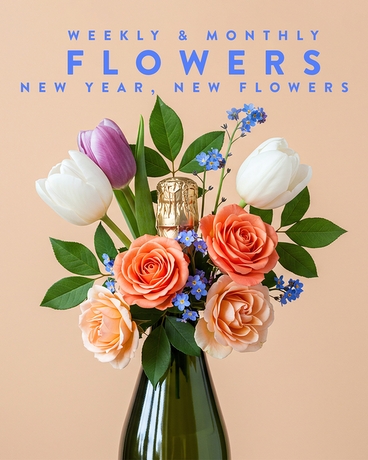NEW YEAR, NEW FLOWERS | SUBSCRIPTION Flower Arrangement
