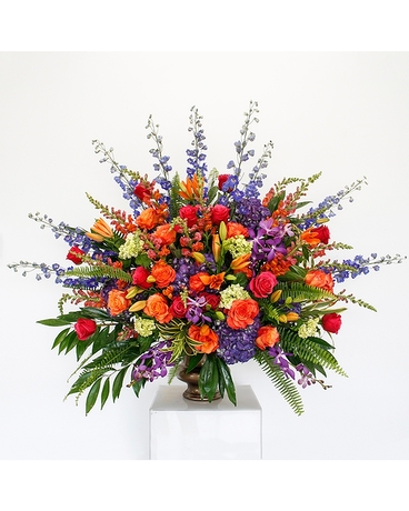 Celebration of Life Altarpiece Flowers Flower Arrangement