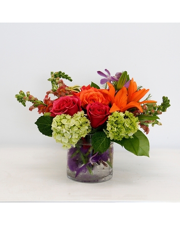 Celebration of Life Vase Design & Sign-In Flower Arrangement