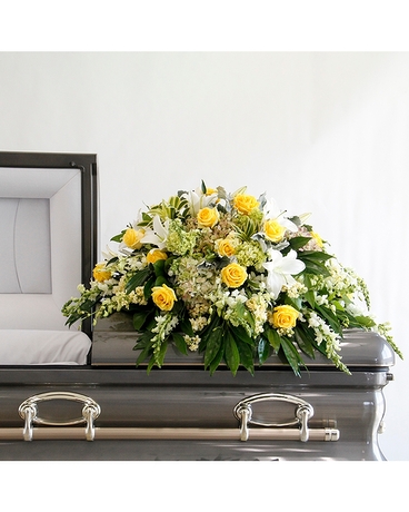 Sweet Memories Casket Spray Flower Arrangement