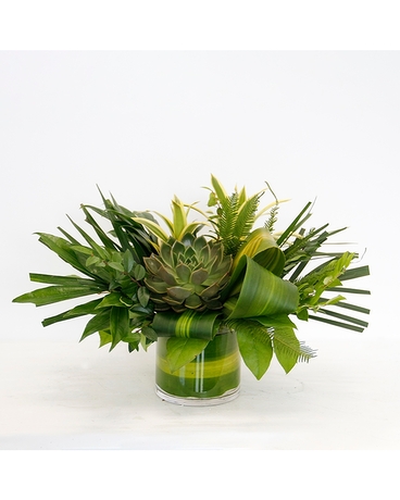 Serenity Vase Design & Sign-In Flower Arrangement