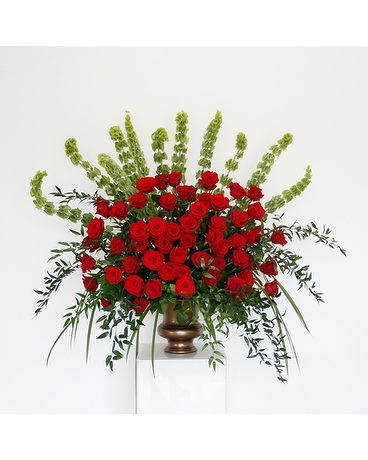 Deluxe size, 35 inches height and 36 inches wide.