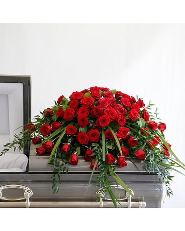 Splendor Casket Spray Flower Arrangement