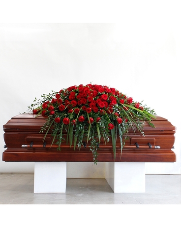 Splendor Casket Spray Flower Arrangement