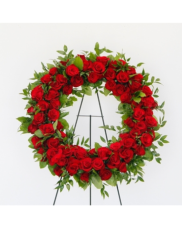 Splendor Classic Wreath Flower Arrangement