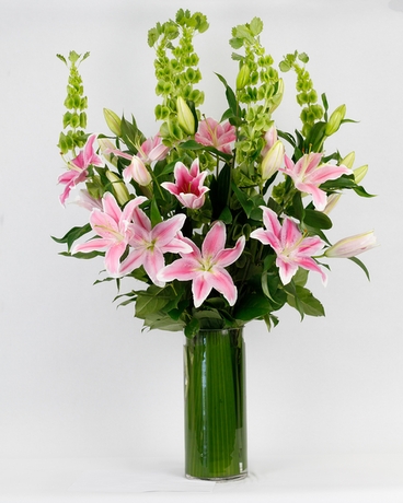 Standard- Pink size, 12 inches height and 10 inches wide.