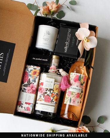 The Rosebath Black Box | Nationwide Gift Basket