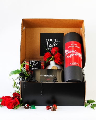 THE ANNIVERSAIRE BLACK BOX | NATIONWIDE Gift Basket