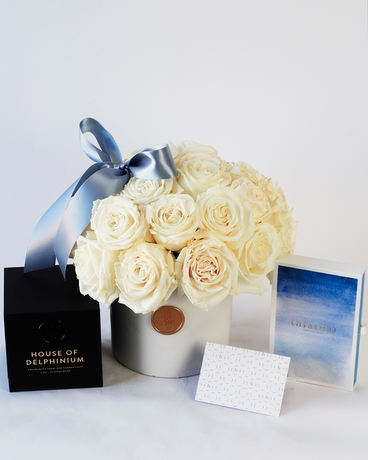 With Gift Card for $300 size, 9 inches height and 9 inches wide.