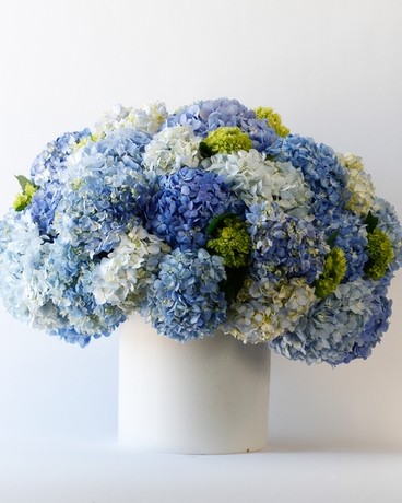 Hortensia Couture // Winston Blue Flower Arrangement