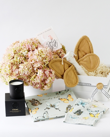 Flower Girl | Couture Baby Girl Gift Set Gift Basket