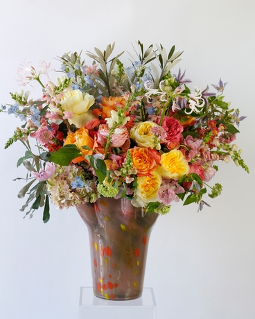 Deluxe size, 24 inches height and 10 inches wide.