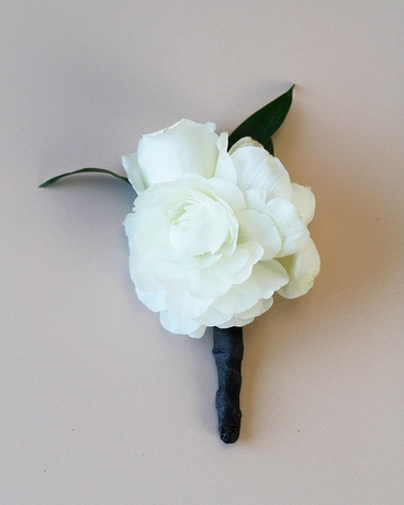 In White size,  inches height and  inches wide.