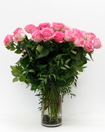 The Signature Roses | Light Pink Flower Arrangement