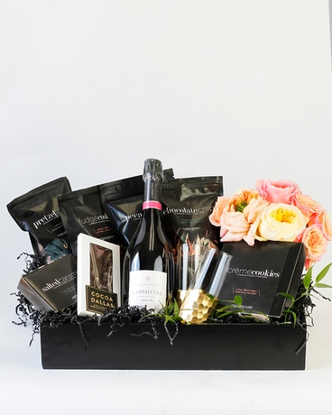 WIth La Bruyère Rosé Champagne size,  inches height and  inches wide.