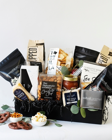 SNACK.CRACKER.POP BEST SELLER BOX Gift Basket