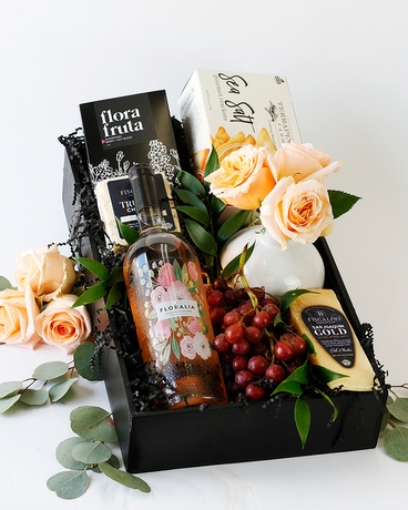 With Rosé Wine size,  inches height and  inches wide.